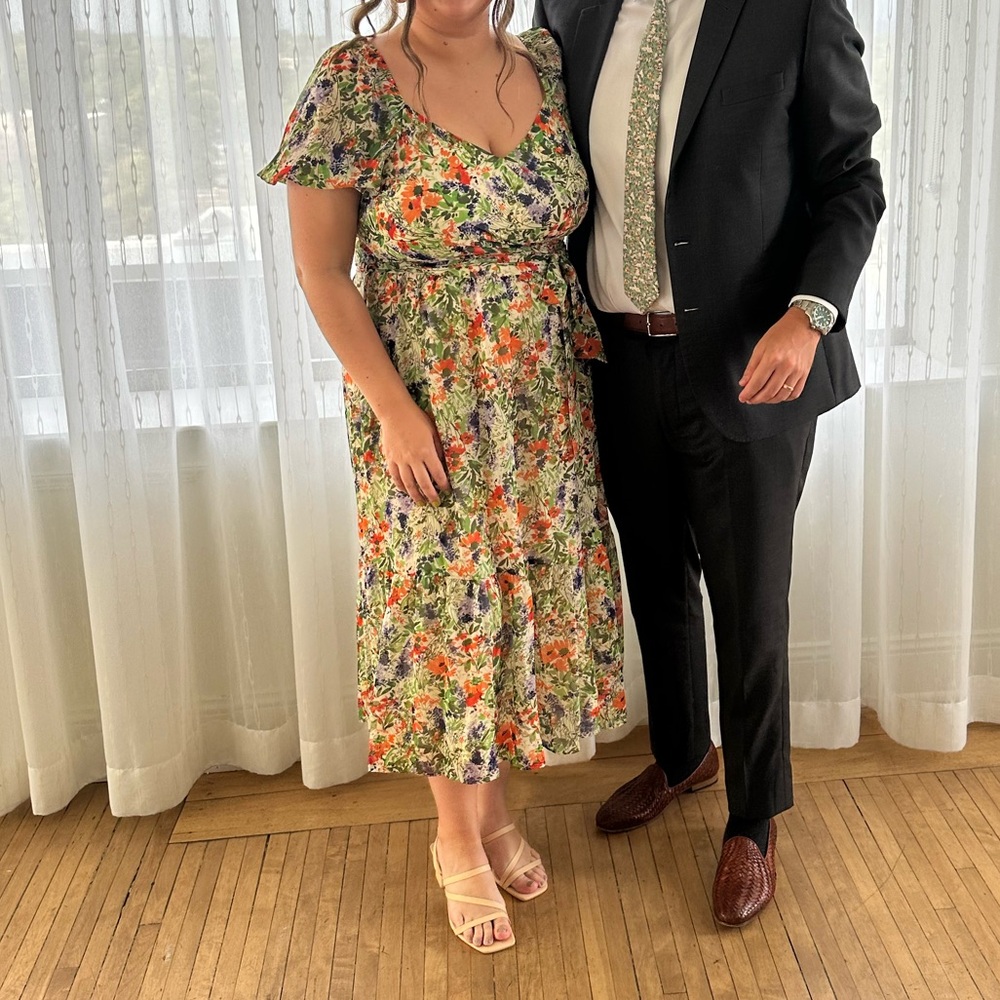 Floral Wedding Guest Dress